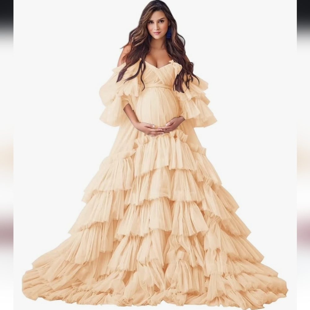 Maternity Dress Tulle Dress Pregnancy Dress